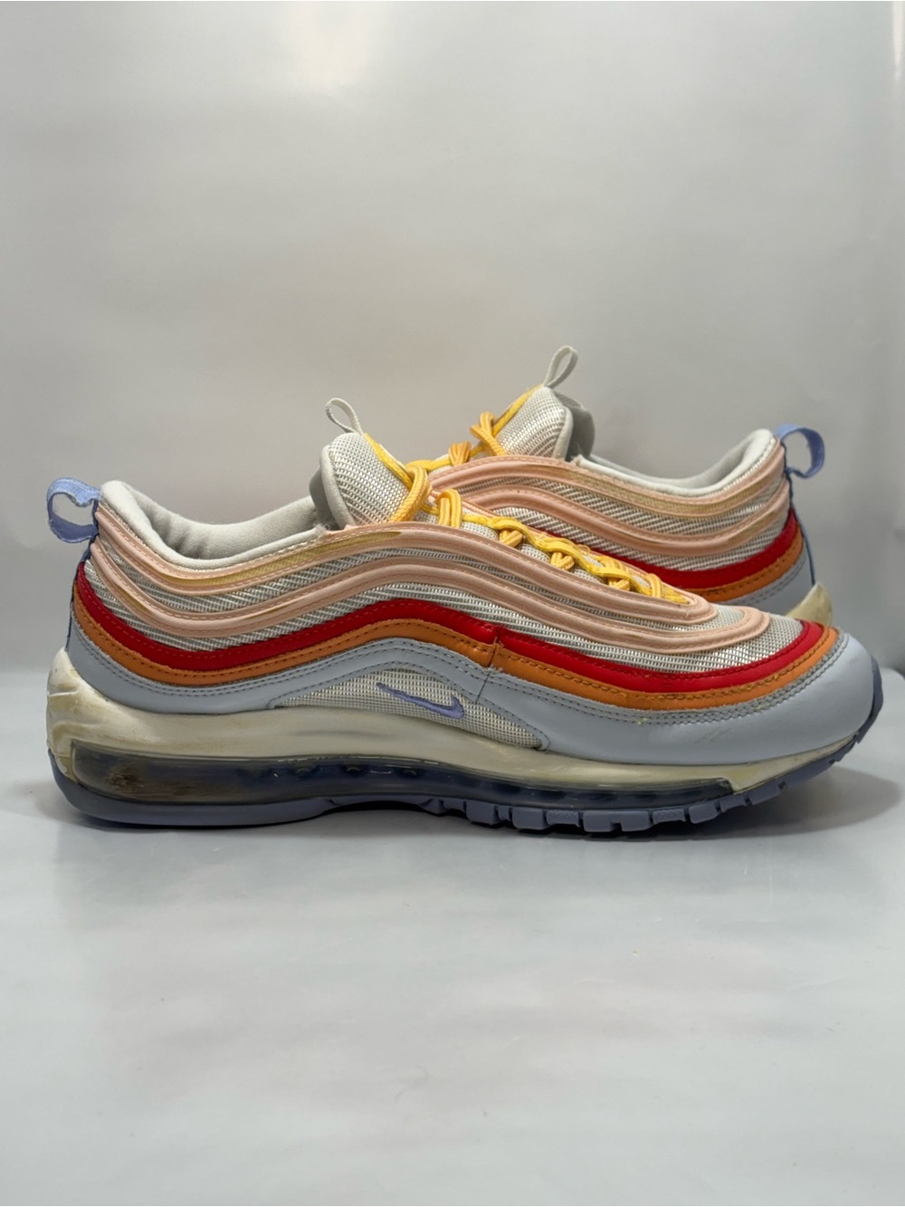 Nike Air Max 97 Women’s Size 8 Grey Light Thistle Running Athletic Shoes CW5588 - Picture 8 of 16